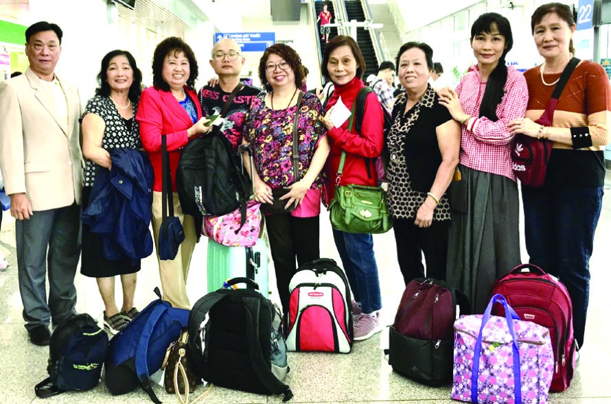 代表團攝於新山一國際機場。
