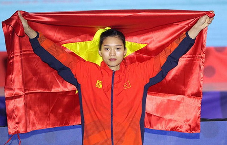 阮氏心為越南取得拳擊項目唯一金牌。