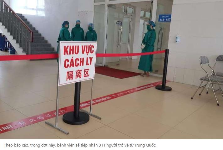 近 300 中國勞工接受隔離