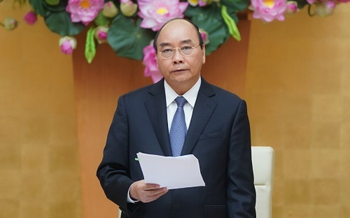 政府總理阮春福主持會議。