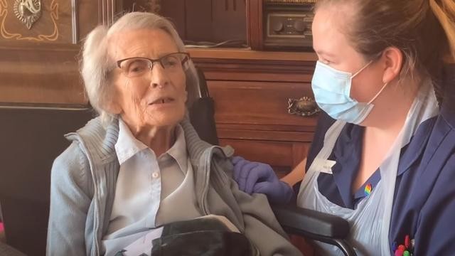 曾經歷兩次世界大戰　106 歲婆婆戰勝疫魔康復出院