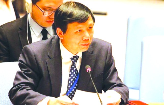 越南駐聯合國代表團團長鄧廷貴大使