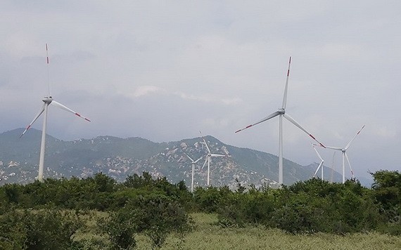 寧順省由私企投資的風電廠。