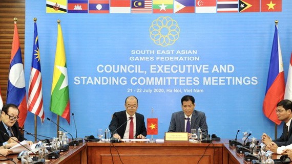 第一屆東南亞體育聯合會會議以視頻形式召開