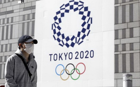 東京奧運會橫幅。