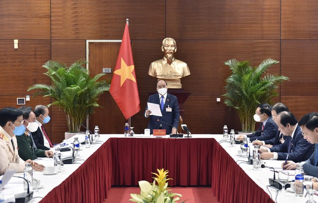 昨(29)日下政府總理阮春福召開有關新冠肺炎疫情防控工作會議。