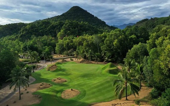 越南姑陵 Laguna 高爾夫球。