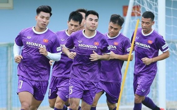 越南男足隊訓練