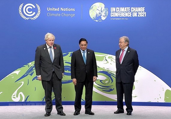 越南政府總理范明政出席第二十六屆聯合國氣候變化大會。