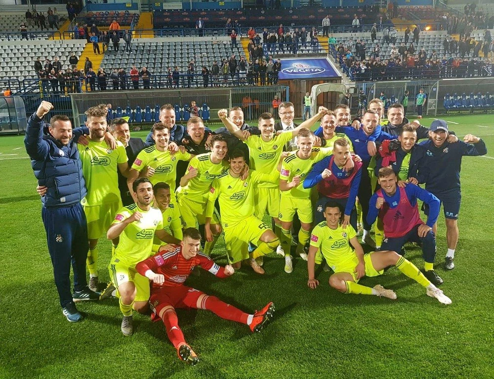 Dinamo Zagreb đã vô địch Croatia mùa này