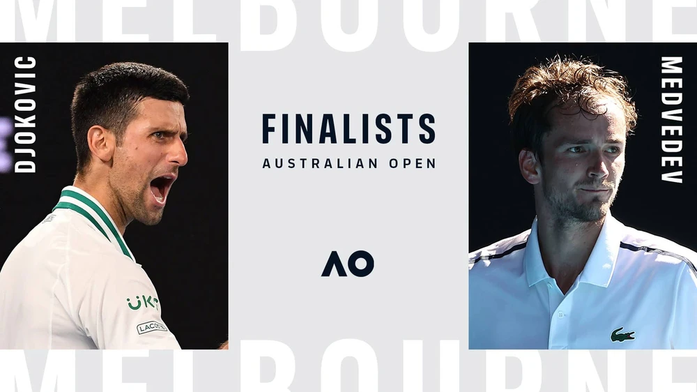 Djokovic quyết đấu Medvedev ở chung kết đơn nam Australian Open 2021