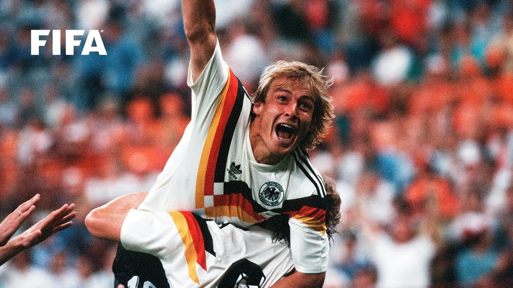 Klinsmann vô địch World Cup trong màu áo CHLB Đức