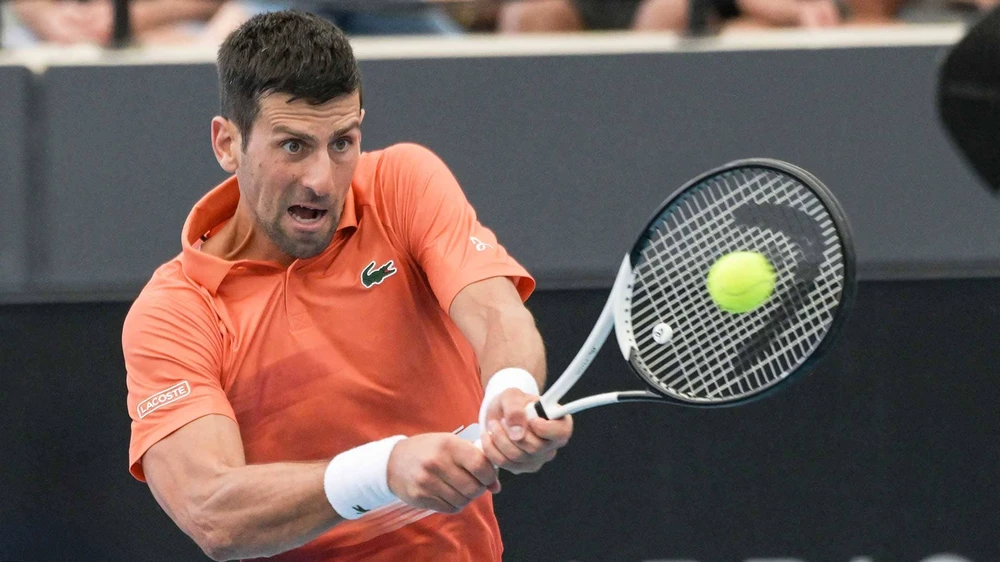 Novak Djokovic lại thể hiện phong độ "nhất phẩm"