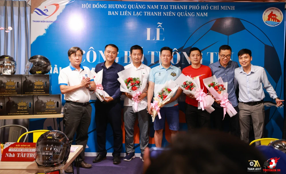 Lễ Công bố Giải bóng đá Đồng hương Quảng Nam tại TPHCM