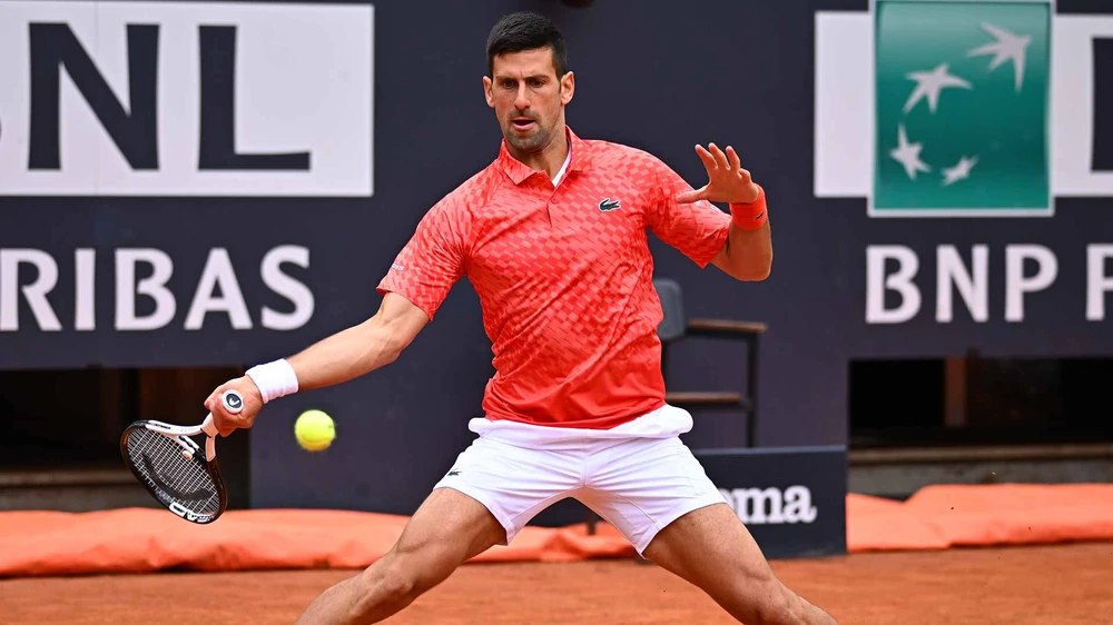 Djokovic đang chơi rất tốt ở Rome Masters