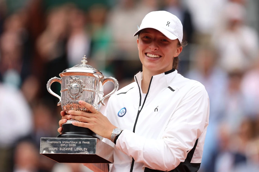 Swiatek vô địch đơn nữ Roland Garros 2022