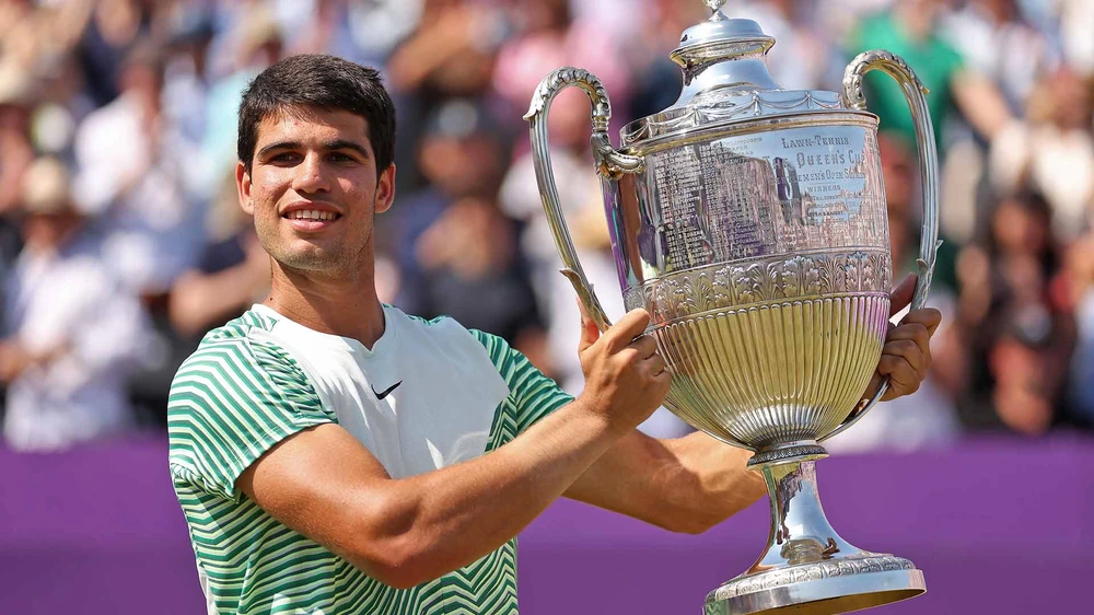 Ngôi vô địch Queen's Club Championships là sự chuẩn bị tốt nhất cho Wimbledon của Alcaraz