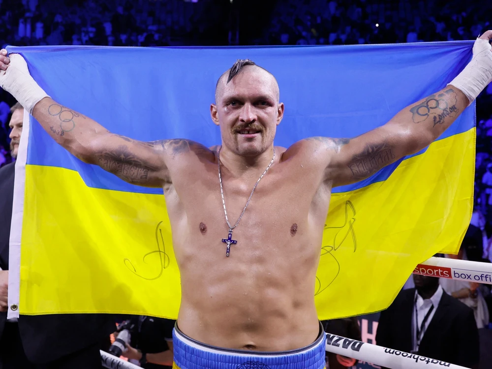 Usyk là biểu tượng của Ukraine, không chỉ trong thể thao