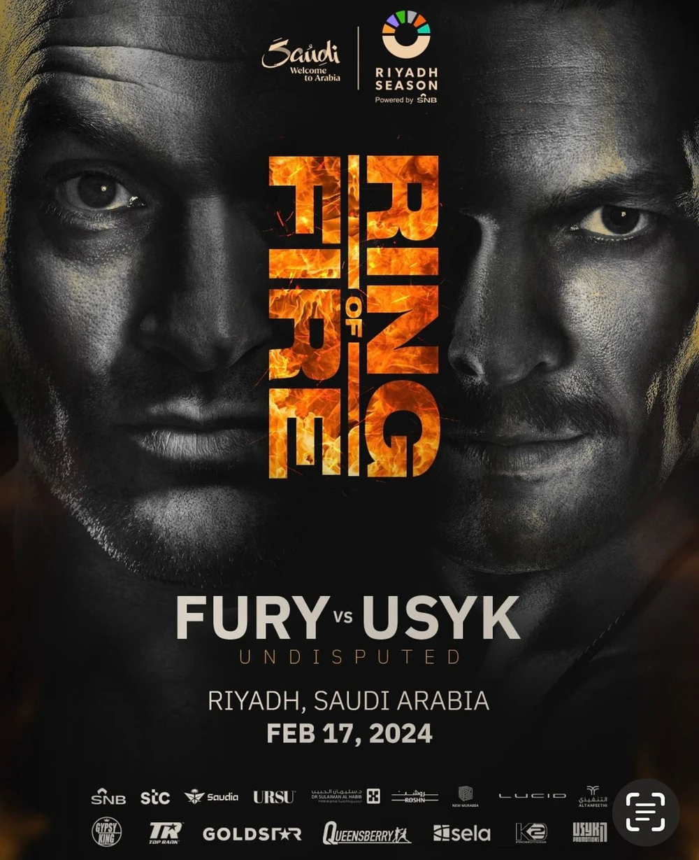 Fury vs Usyk vào tháng 2 năm sau