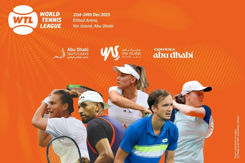 Giải giao hữu - biểu diễn World Tennis League diễn ra trong giai đoạn cuối năm 2023 có chất lượng không thua các giải chính thức, tính giải trí còn cao hơn