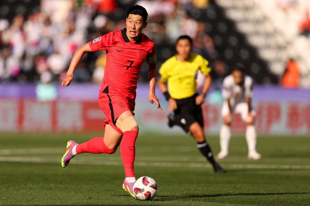 Son trong trận đấu mở màn của tuyển Hàn Quốc
