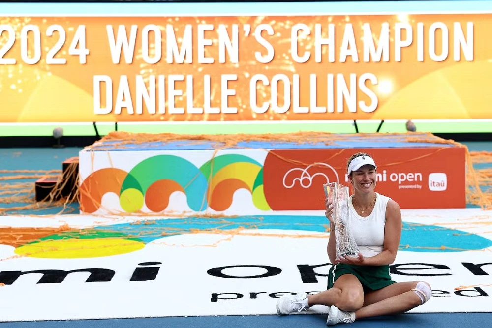 Collins vô địch đơn nữ Miami Open