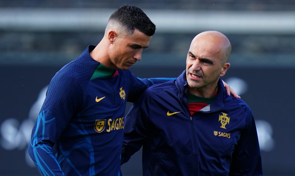 Ông Martinez và Ronaldo