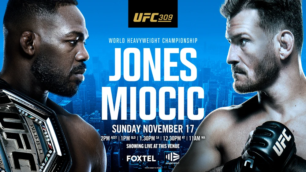 Jones sẽ đối đầu Miocic ở sự kiện UFC 309