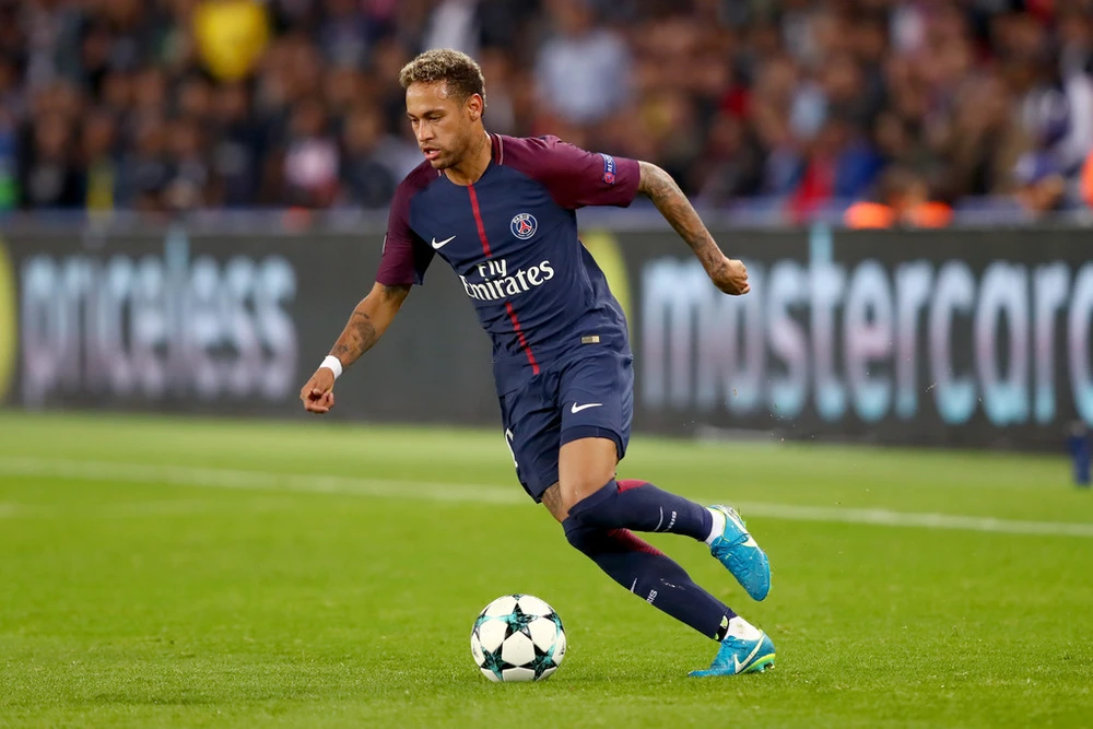 Neymar trong màu áo Paris Saint Germain. Ảnh: Getty Images.