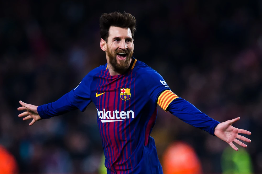 Lionel Messi tỏa sáng với bàn thắng thứ 22 trong 25 trận Liga.