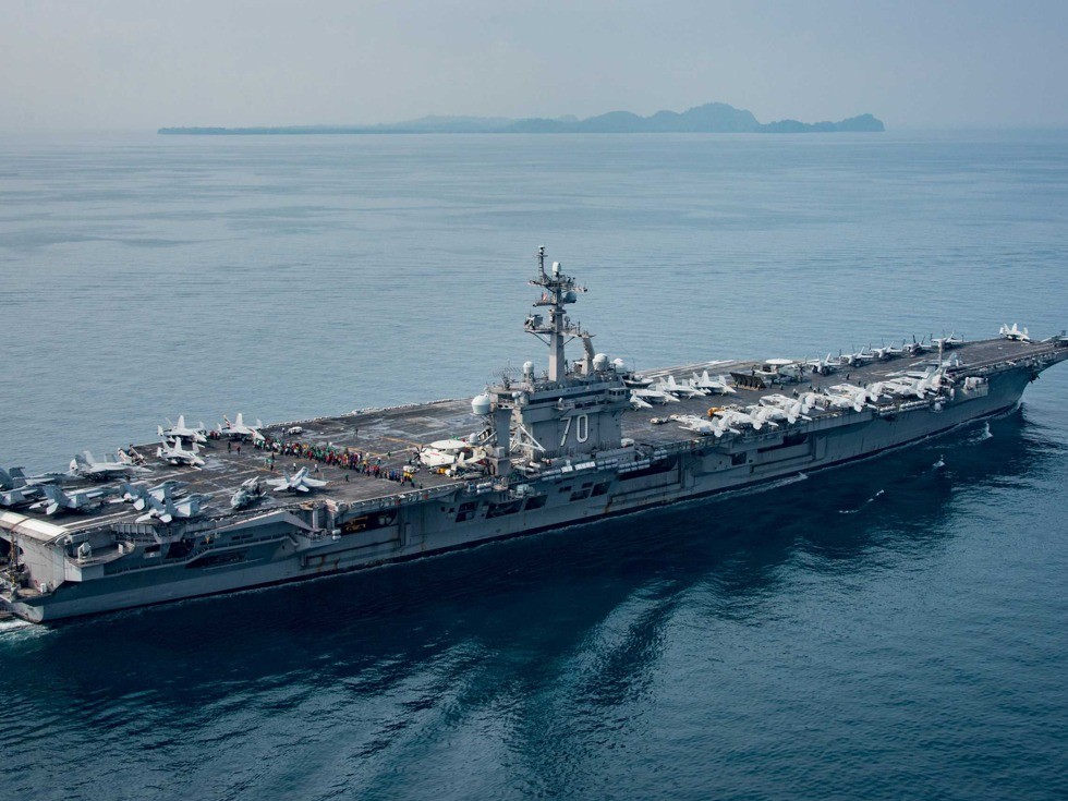 卡爾文森號將駛向朝鮮半島。（圖源：互聯網）