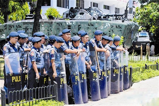 菲律賓加強東盟峰會安保措施。（圖片來源：互聯網）