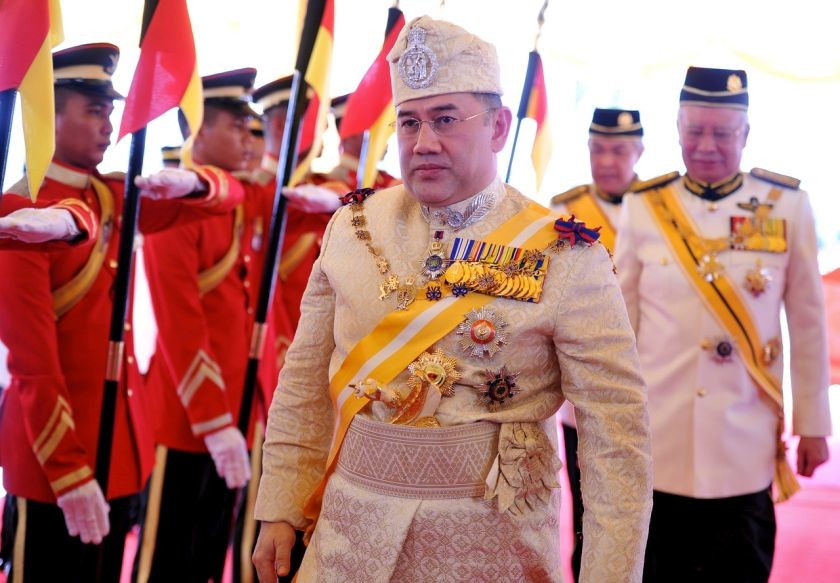 馬來西亞蘇丹‧莫哈末五世國王。（圖源：互聯網）