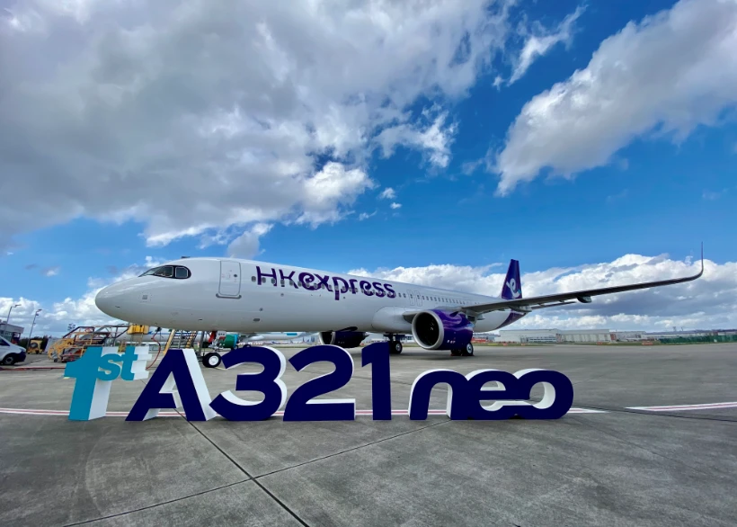 Airbus bàn giao A321neo đầu tiên cho hãng hàng không giá rẻ HK Express