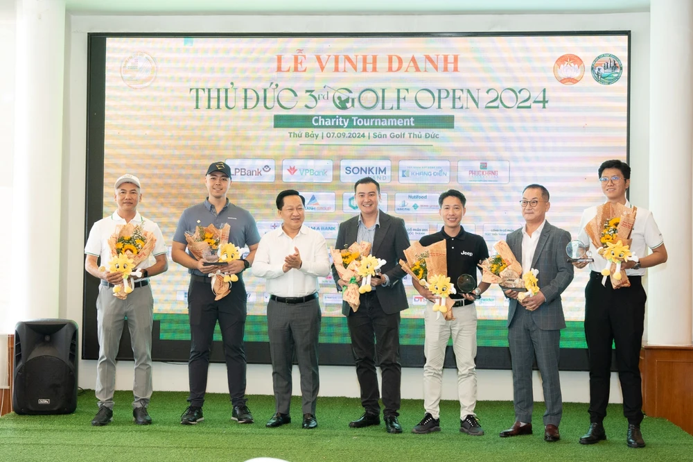 SonKim Land đồng hành cùng giải Golf Thủ Đức mở rộng lần 3