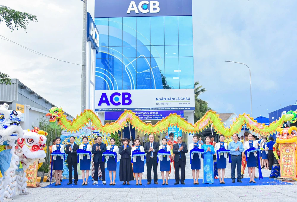 ACB mở thêm phòng giao dịch tại Sóc Trăng