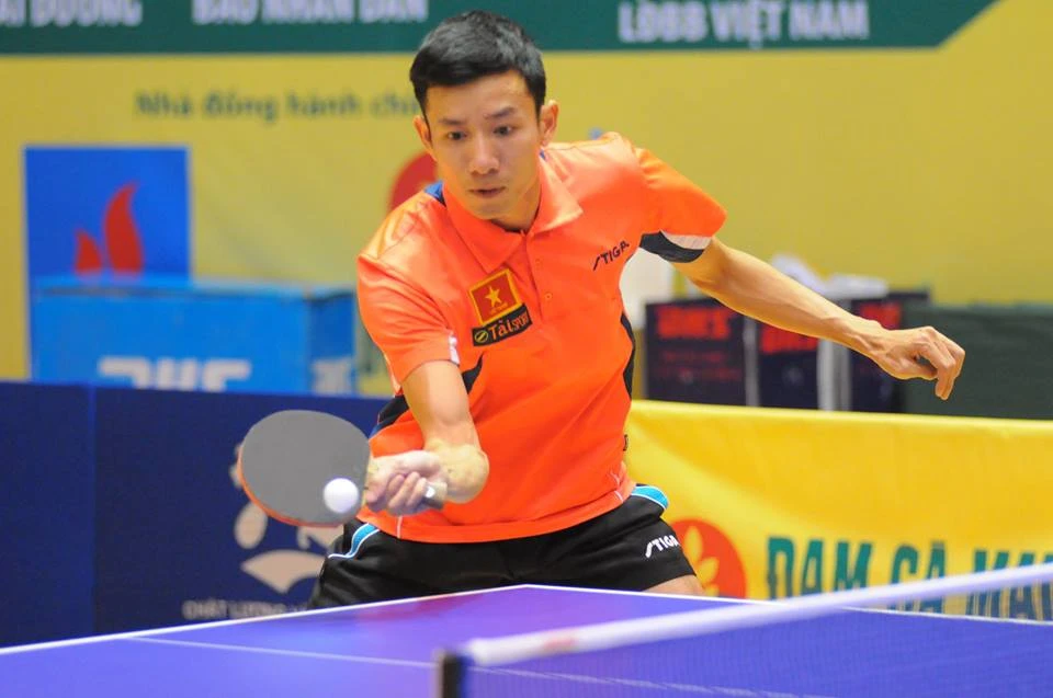 Đinh Quang Linh thêm cơ hội thử sức tại giải "Cây vợt Vàng" 2017. Tác giả: TÙNG LÂM