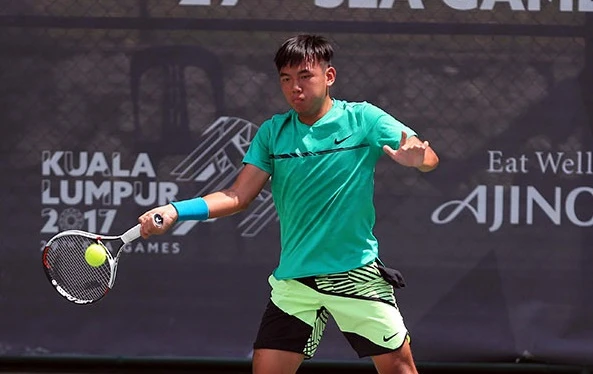Hoàng Nam chưa cải thiện được thứ hạng tại ATP. Ảnh: DŨNG PHƯƠNG
