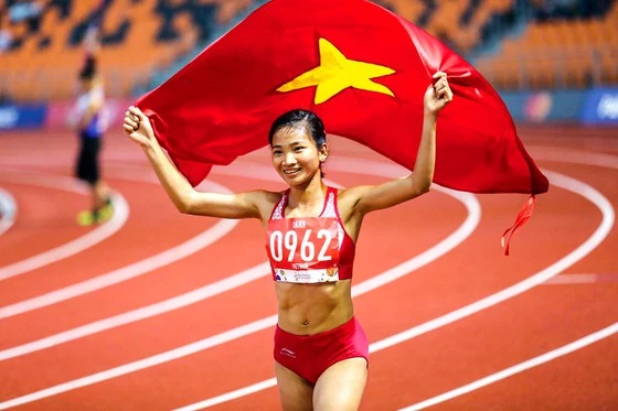 Nguyễn Thị Oanh là niềm hy vọng huy chương của Việt Nam. Ảnh: DŨNG PHƯƠNG
