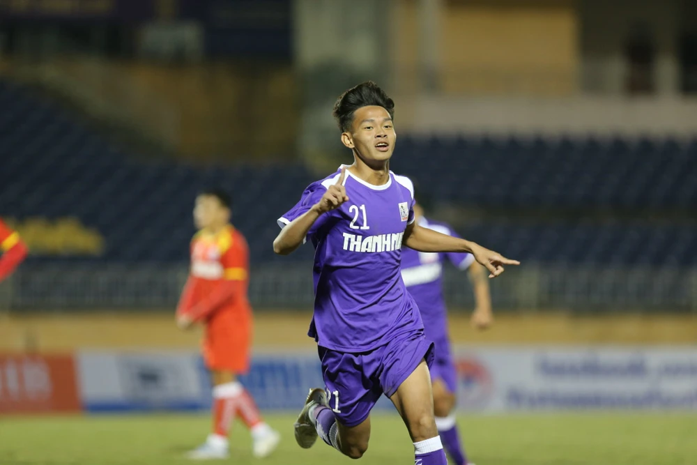 Bùi Vĩ Hào là cầu thủ đầu tiên ghi hattrick tại giải U21 năm nay