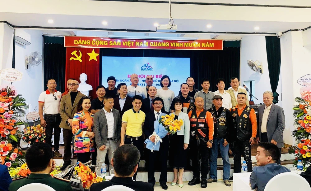 Liên đoàn xe đạp - mô tô thể thao Hà Nội đã có ban chấp hành nhiệm kỳ mới. Ảnh: NG.CH