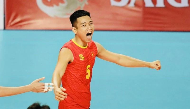 Nguyễn Văn Quốc Duy chưa được tập trung ở danh sách 18 cầu thủ đội bóng chuyền nam quốc gia tại lần này. Ảnh: DŨNG PHƯƠNG