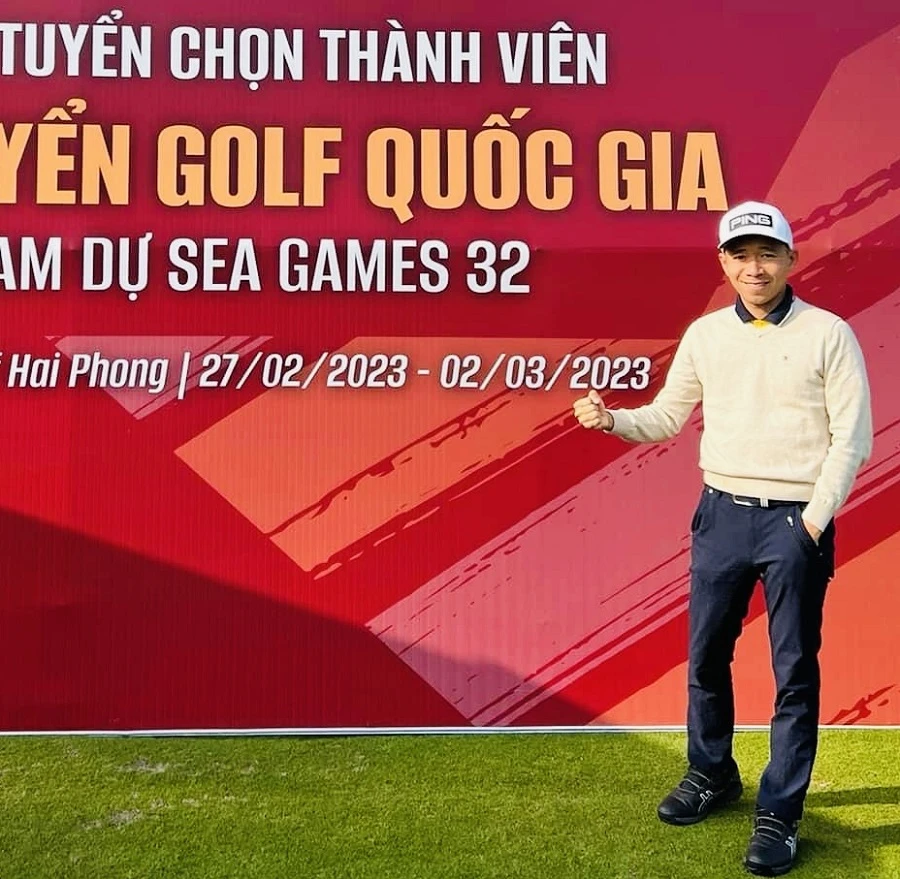 Trọng tài Bạch Cường Khang sẽ có mặt tại SEA Games 32 tới đây. Ảnh: NHẬT ANH