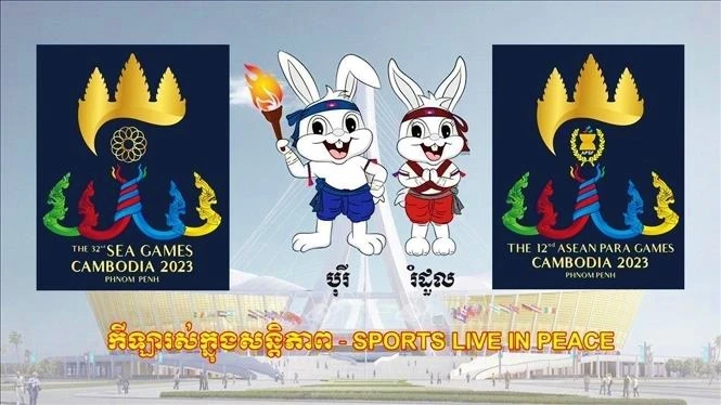 Chủ nhà Campuchia đã có thông báo quan trọng về việc miễn phí ăn, ở giao thông đi lại cho các đoàn dự SEA Games 32. Ảnh: CAMSOC
