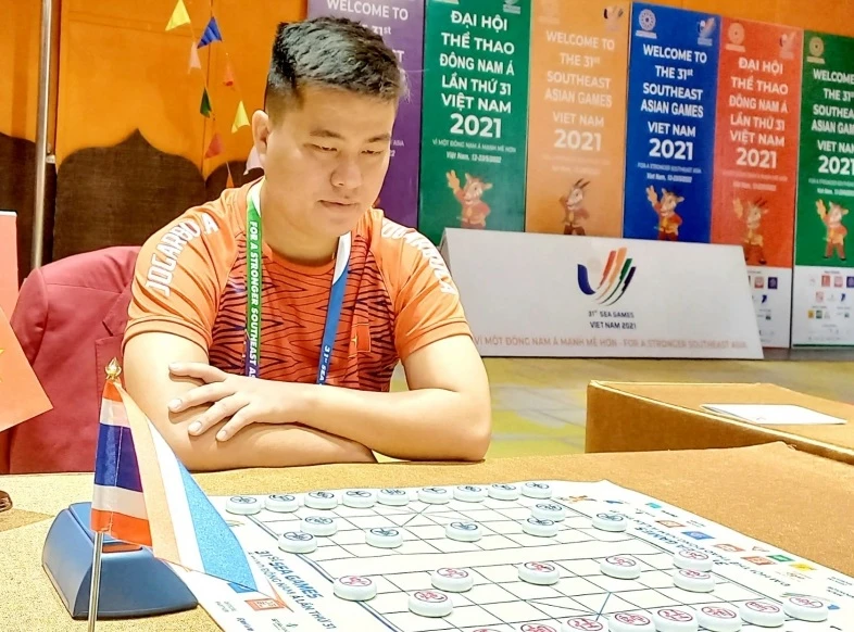 Kỳ thủ Lại Lý Huynh là một trong những gương mặt được kỳ vọng của cờ tướng Việt Nam tại SEA Games 32. Ảnh: COTUONG.VN