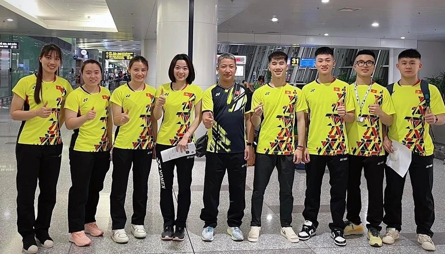 Cầu lông Việt Nam có mức thưởng "nóng" tại SEA Games 32 cho các tay vợt. Ảnh: VBF