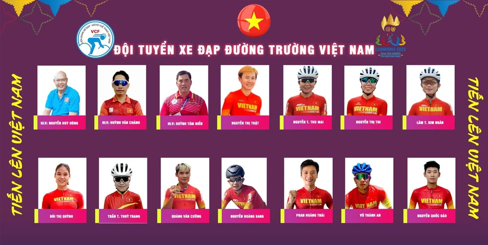 Xe đạp Việt Nam sẽ có thưởng "nóng" từ Liên đoàn khi thi đấu ở SEA Games 32. Ảnh: LĐXĐVN