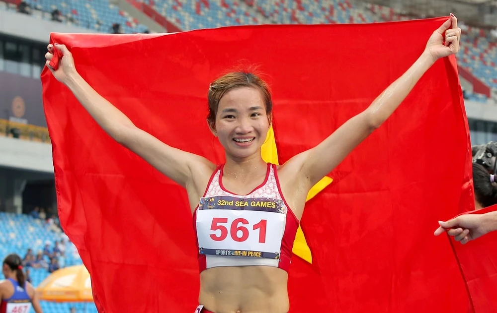 Nguyễn Thị Oanh tiếp tục lên đường thi đấu giải quốc tế ngay sau SEA Games 32. Ảnh: DŨNG PHƯƠNG