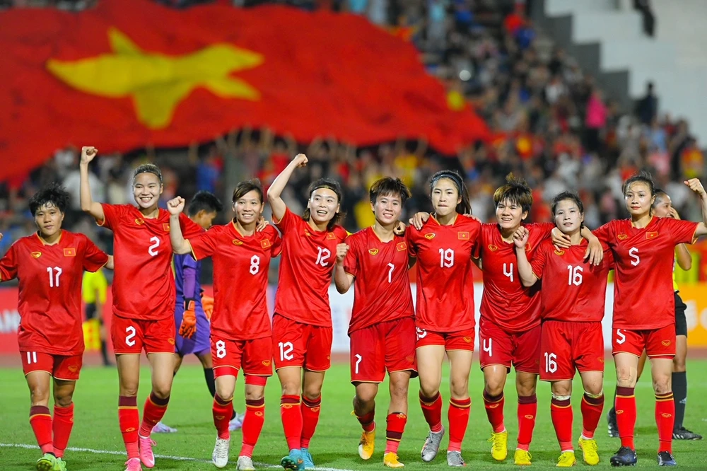Đội tuyển bóng đá nữ Việt Nam sẽ được Liên đoàn bóng đá trao thưởng vào tuần tới. Ảnh: DŨNG PHƯƠNG