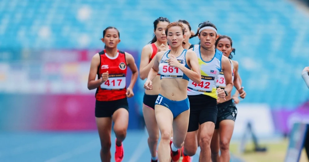 Nguyễn Thị Oanh sẽ thi đấu giải quốc tế tại Đài Bắc Trung Hoa và đây là giải đầu tiên của cô từ sau SEA Games 32. Ảnh: DŨNG PHƯƠNG